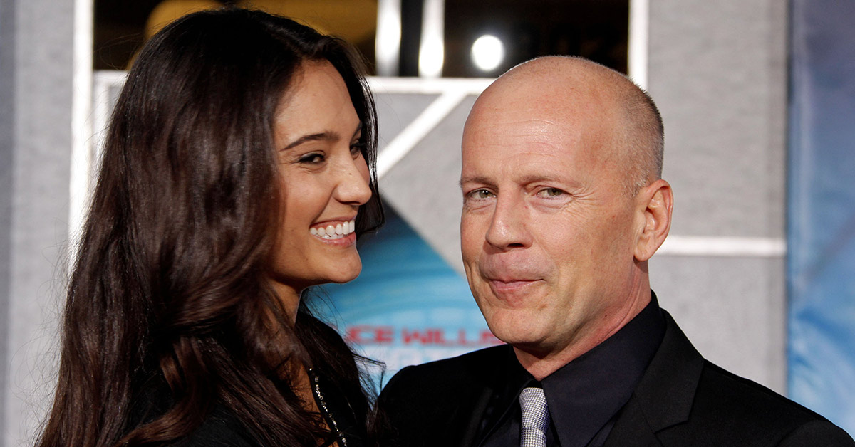Bruce Willis with his wife Emma Heming Willis