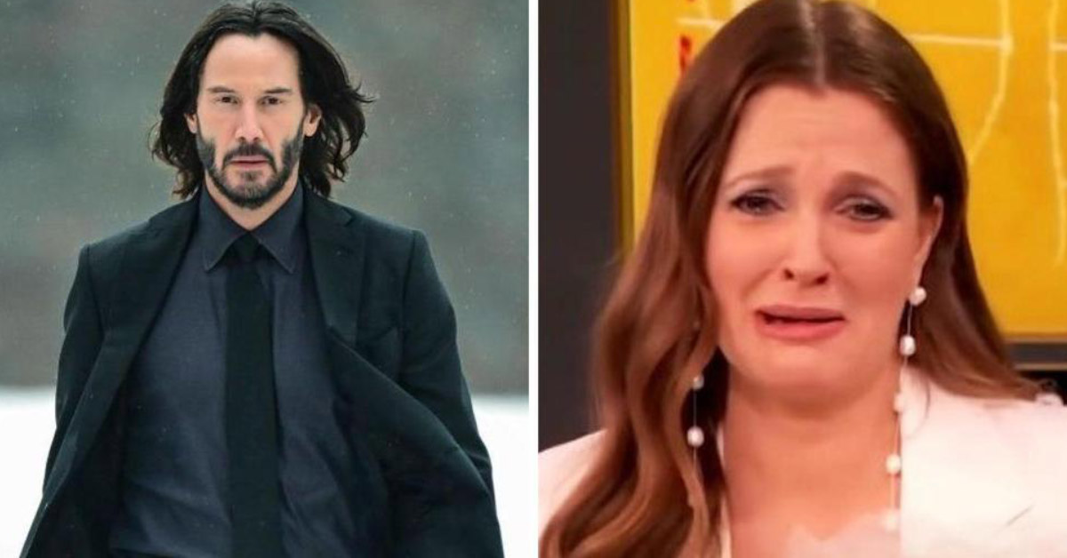 Keanu Reeves ‘Grabbed’ Drew Barrymore’s Hand So She Could Be 'A ...