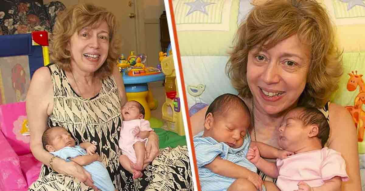59-Year-Old Mom Gives Birth to Twins While Oldest Daughter Is 'Disgust...